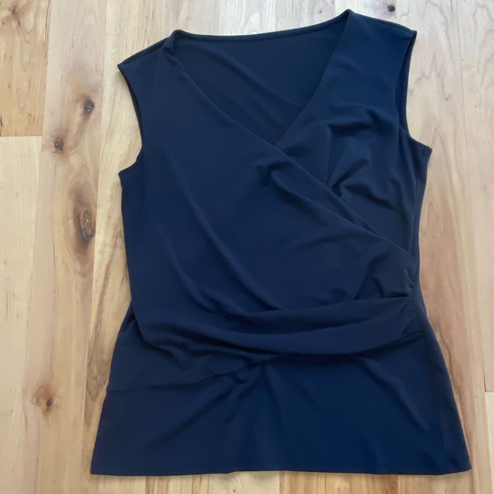 Ann Taylor Loft Faux Wrap Top